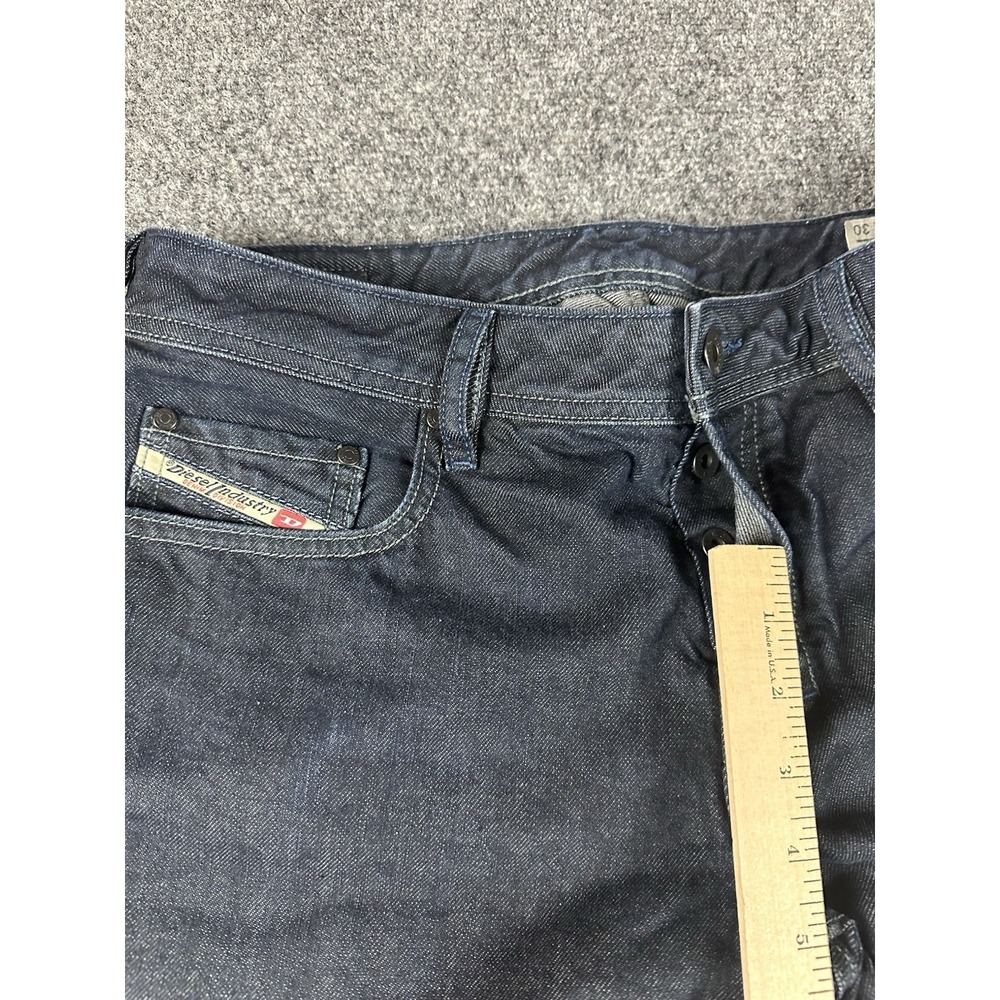 Diesel Zatiny Regular Bootcut Jeans Dark Blue Wash Mens 33X30 (29) Wash 0088Z - Picture 3 of 12